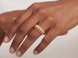 Solid Gold Dome Ring