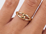 Gold Linked Ring