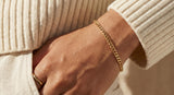 Gold Cuban Link Bracelet