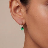 Pear Drop Earrings in Gold