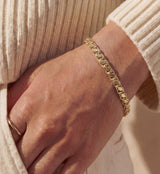 Gold Mirror Rope Bracelet