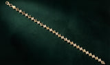 Diamond Tile Bracelet in Gold
