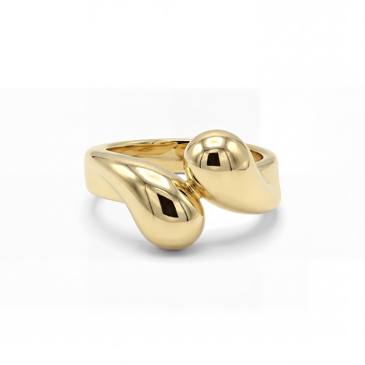 Gold Artistic Ring
