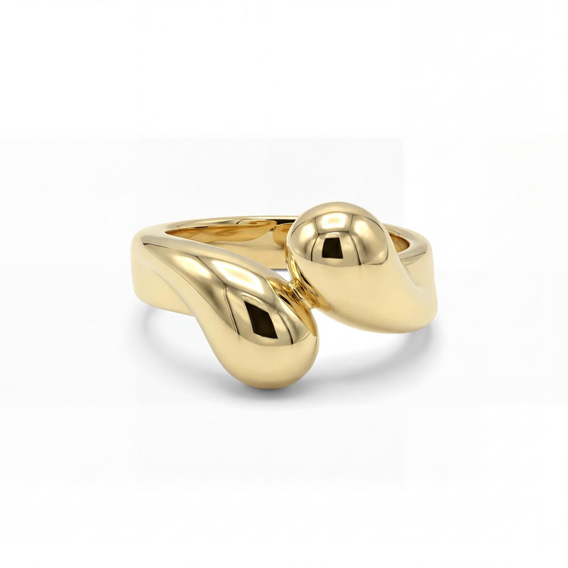 Gold Artistic Ring