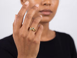 Gold Artistic Ring