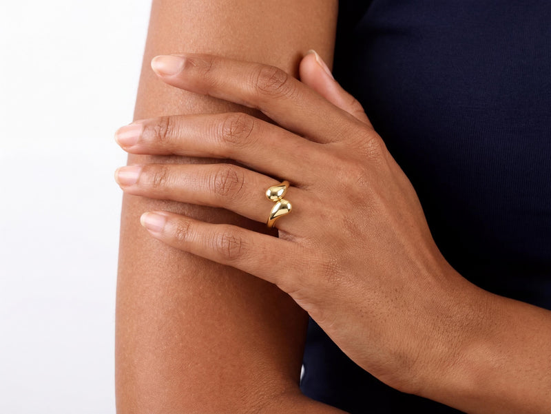 Gold Artistic Ring
