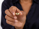 Gold Modern Dome Ring