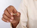 Gold Wave Ring