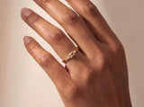 Solid Gold Knot Ring