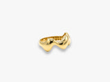 Gold Wave Ring