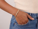 Gold Diamond Link Bracelet