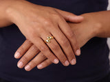 Gold Artistic Ring