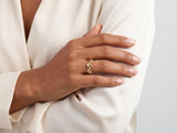 Gold Wave Ring