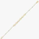 Gold Infinity Bracelet