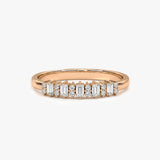 Baguette Diamond Band Ring