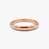 RoseWhiteModel Dome Gold Ring