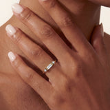 Baguette Diamond Trilogy Ring