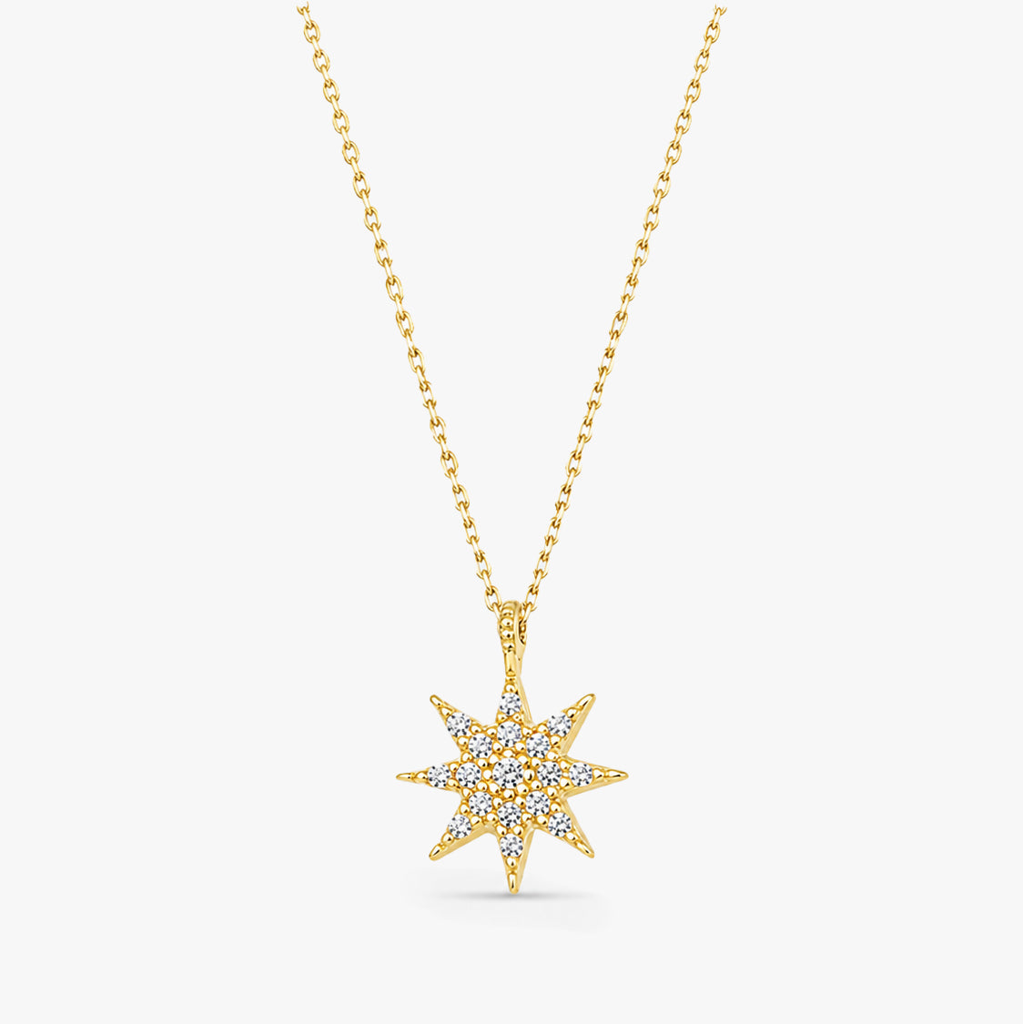 Gold Polestar Necklace