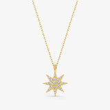 Gold Polestar Necklace