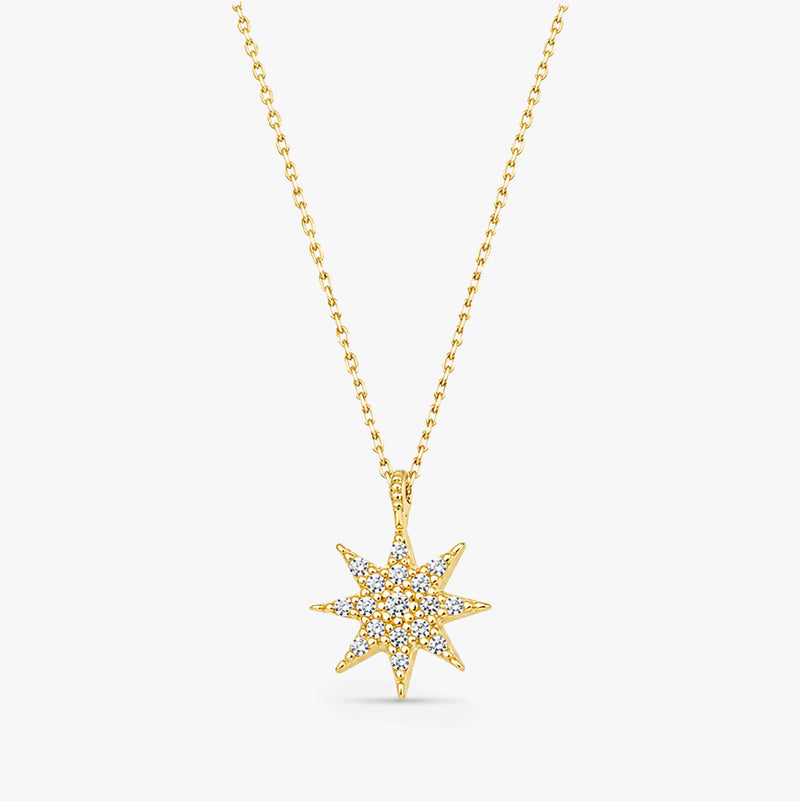 Gold Polestar Necklace