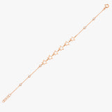 Gold Star Bracelet with Diamond