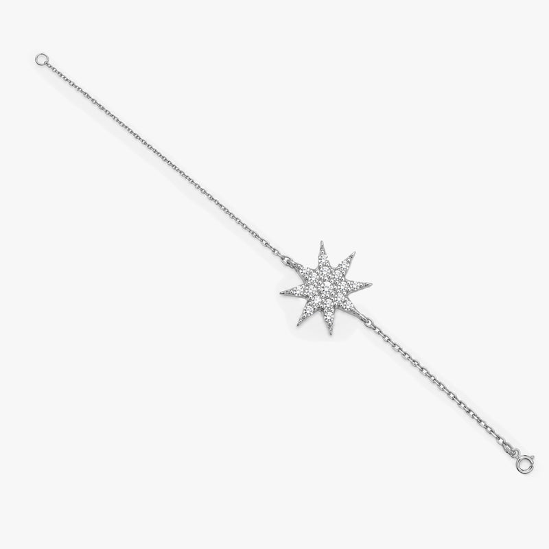 Diamond Polestar Bracelet in Gold