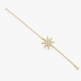 Diamond Polestar Bracelet in Gold