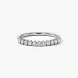 Diamond Half Eternity Ring