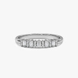 Baguette Diamond Band Ring