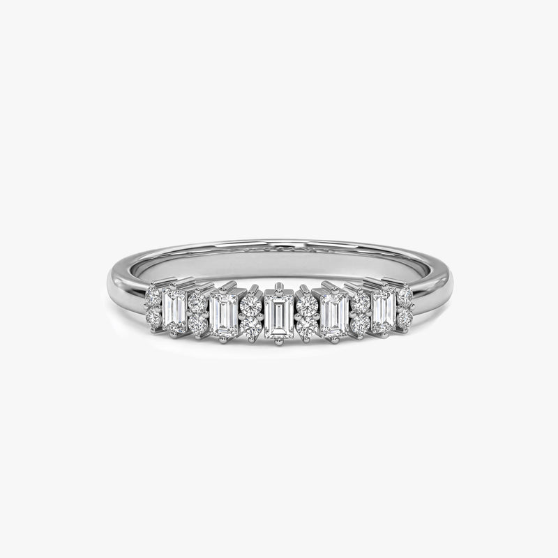 Baguette Diamond Band Ring