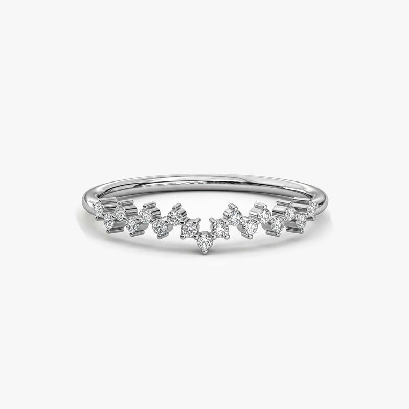 Lab Grown Diamond Tiara Ring