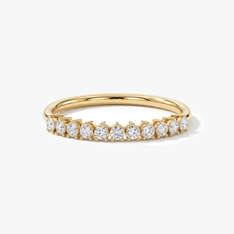 Diamond Half Eternity Ring