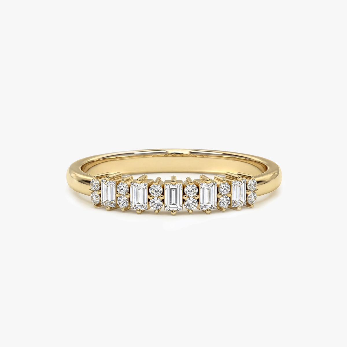 Baguette Diamond Band Ring