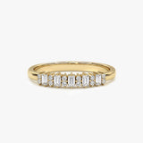Baguette Diamond Band Ring