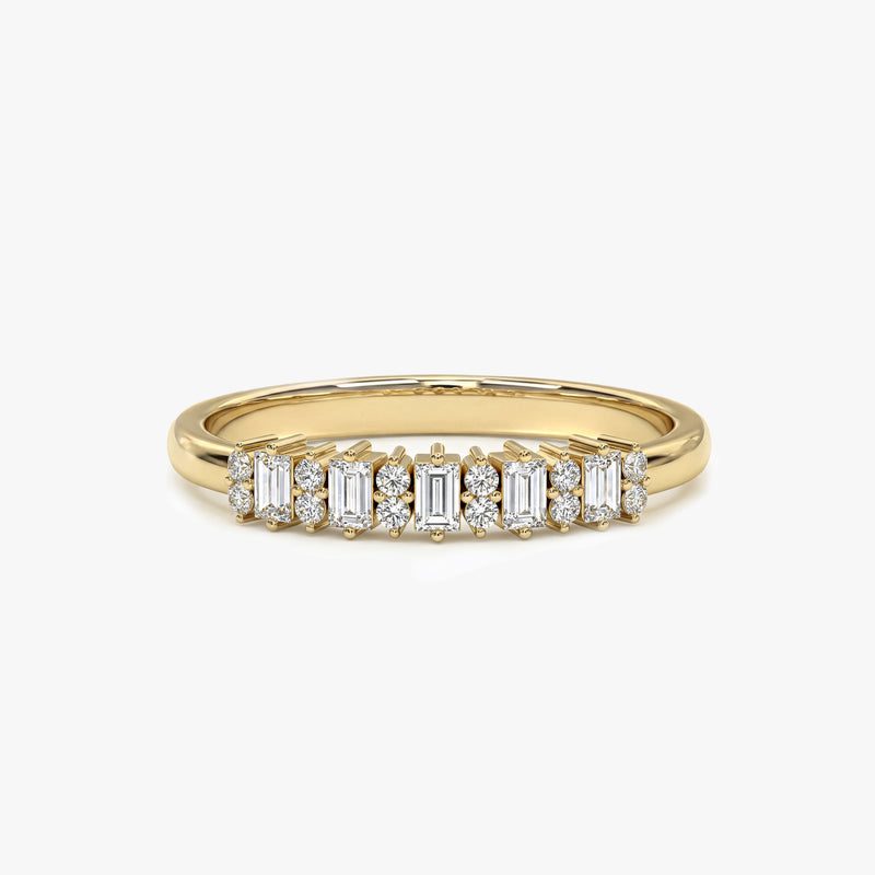 Baguette Diamond Band Ring