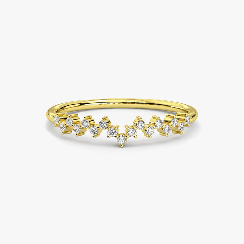 Lab Grown Diamond Tiara Ring